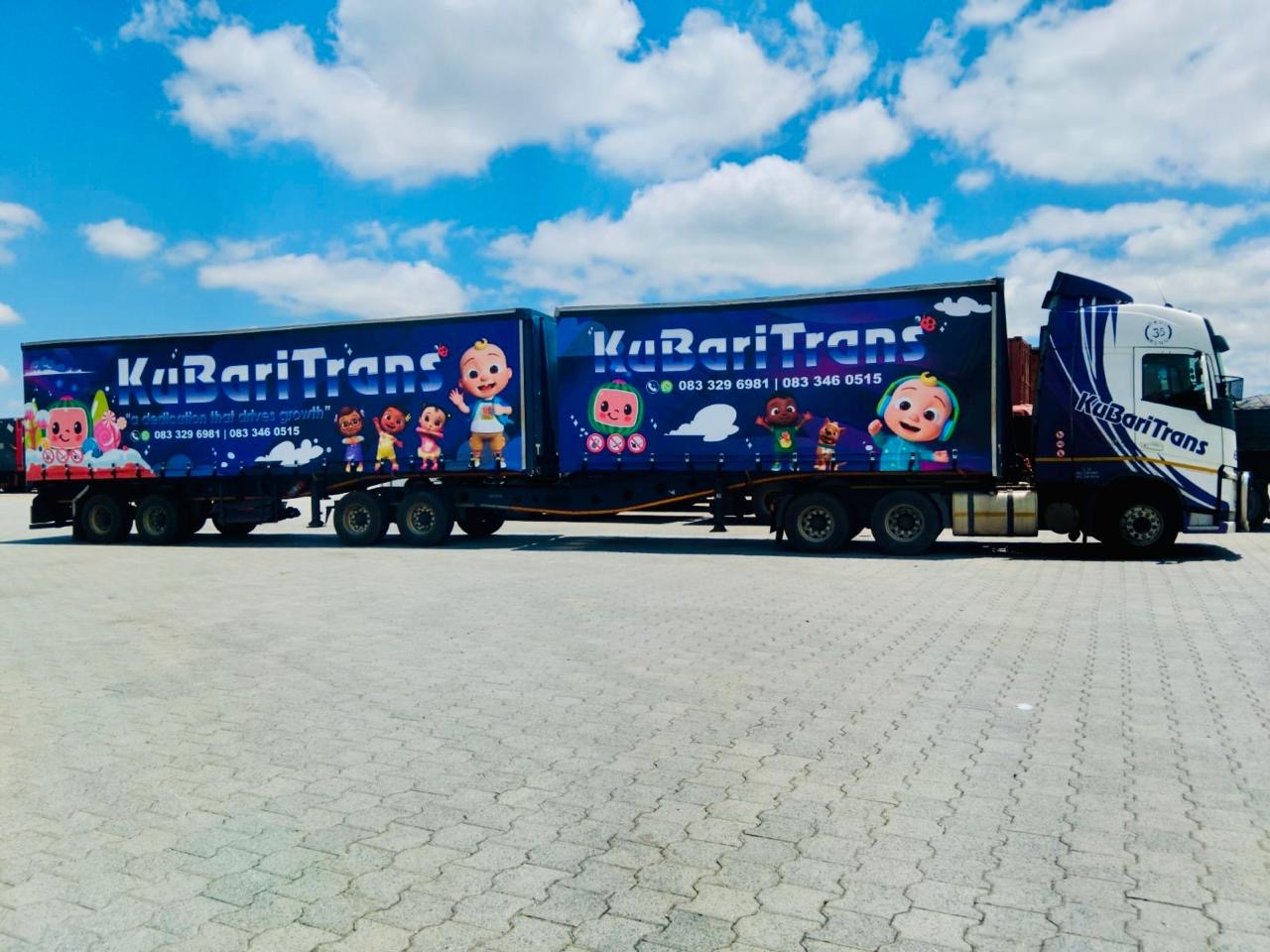 KuBariTrans double trailer superlink